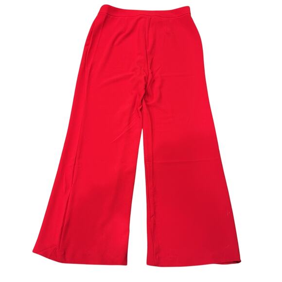 NWT Nanette Lepore Women's Wide Leg Crepe Pant Size 14 - Picture 3 of 8